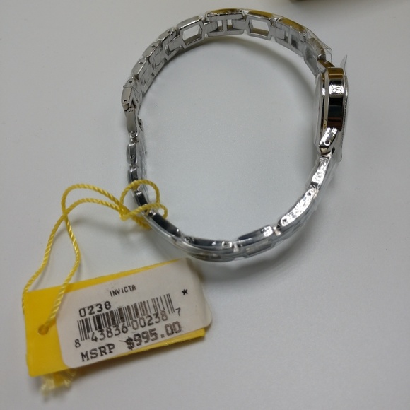 Invicta Wildflower Mother of Pearl SS Watch 0238 - Picture 6 of 8